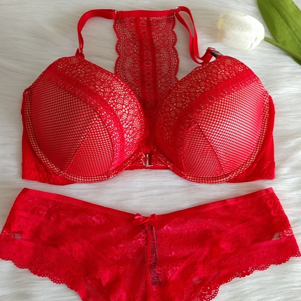 36D VS VERY SEXY PUSH-UP BRA+ CHEEKY PANTY M. - Picture 2 of 8